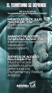 El territorio se defiende